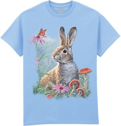 Haas Curious Cottontail The Coloured House T-shirt S