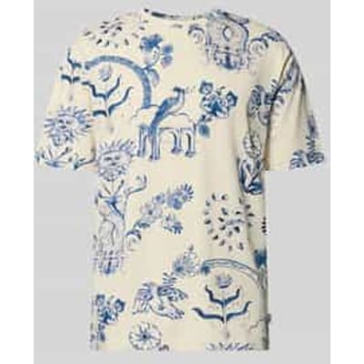 relaxed fit T-shirt in all-over look