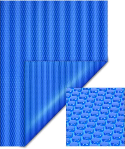 Zonne Poolfolie - Pool Afdekking - Water Verwarmen - Energiebesparend - 5x8 m - Blauw