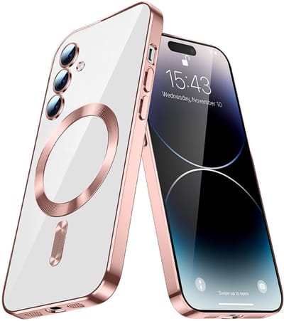 Dailygoods - Transparante Magnetische Hoes voor Smartphone