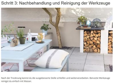 Kant-en-klare plamuur voor buiten, weerbestendige reparaties, 1,25 kg
