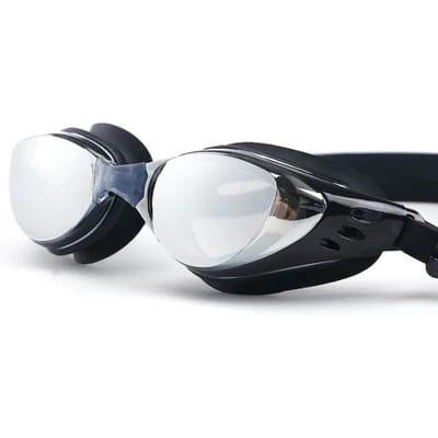 Lunettes de Natation Myopie Hommes et Femmes -10-10 Hydrofuges Anti-Buée Lunettes de Natation sur Ordonnance Silicone Eau Lunettes de Plongée