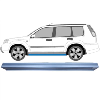 Reparatie dorpel voor Nissan X-Trail 2001-2007 / Links
