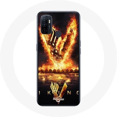 Coque - Vikings - Oppo A53 - Souple - Noir - Protection noir