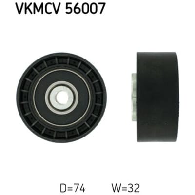 Rondsel/geleiderpoelie, V-ribbelriem SKF VKMCV 56007