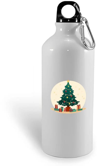 Hacebo® - Kerst kerstboom waterfles - Kerstmis - Kerst beker - winter - kerst - christmas - kerst cadeau - water fles - 400ML