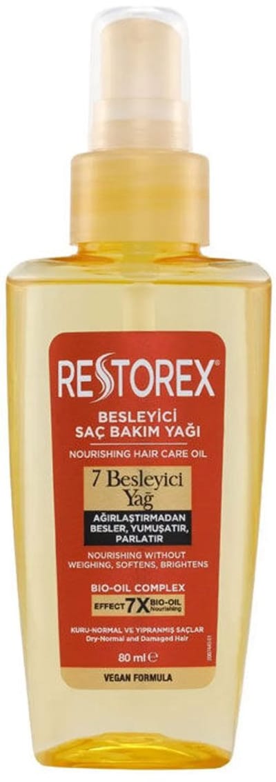 Restorex Nourishing Hair Care Oil - Voedende & Versterkende Haarolie - Voor Droog en Beschadigd Haar - 80 ml