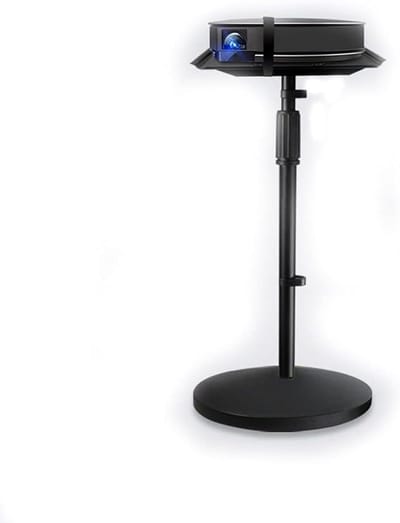 Projector standaard - Vloerstandaard projector - Thuisbioscoop opzetten - In hoogte verstelbaar - 65-115 cm - Zwart