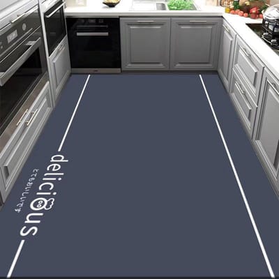 PVC Keuken Dikke Matten Waterdicht Huisdecoratie Vloerkleed Groot Anti-vet Voetmat Antislip Tapijt Moderne Woonkamer Tapijten 50x160cm