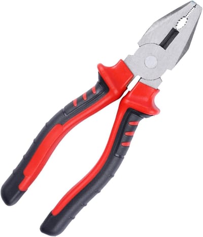 Draadstripper Tang - Krimptang Stripgereedschap - Elektrische Klussen - Multifunctioneel Ontwerp - 152 en 203 cm - Zwart Rood