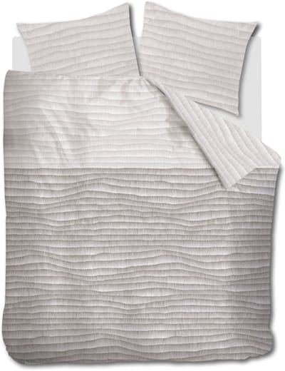Beddinghouse Elya dekbedovertrek - Tweepersoons - 200 x 200/220 cm - Naturel