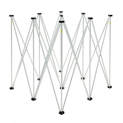 100cm Portable Staging Riser by Gear4music, 1m x 1m