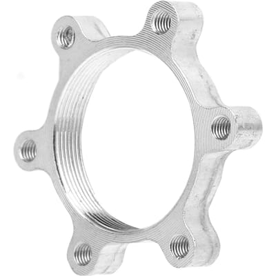 Schijfremflens Schijf 6-gaats Draadzitting Schijfrem Draadconversiezitting Adapterbasis 48mm white