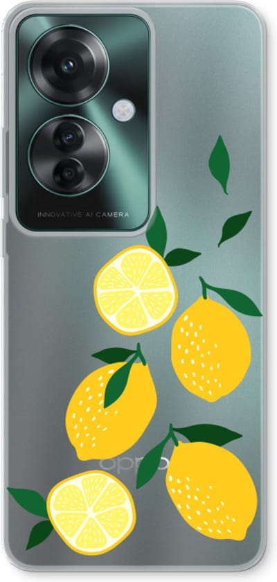 Case Company® - Hoesje geschikt voor Oppo Reno 11 F hoesje - You're my lemon - Soft Cover Telefoonhoesje - Bescherming aan alle Kanten en Schermrand