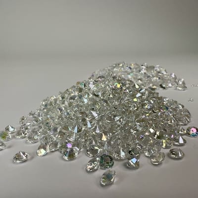 MGM Trading - Diamanten decoratie, 4200 stuks diamant, strooidecoratie, bruiloft, transparante kristallen sierstenen, acryl tafeldecoratie, diamanten voor vaas, vuller voor Kerstmis, bruiloft, verjaardag, feest (3 mm/6 mm/10 mm)