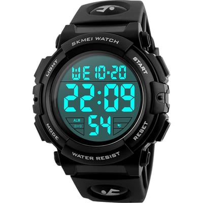 SKMEI Herenhorloge Polshorloge Modehorloge Multifunctioneel Waterdicht Buiten zwart