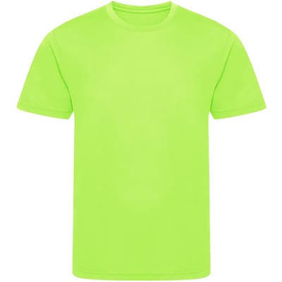 Just Cool Kids´ Recycled Cool T JC201K - ELECTRIC GREEN - 9/11 (L)