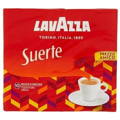 Café moulu suerte 2x250g - lavazza
