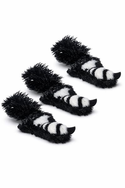 Animalking Kattenspeelgoed Catnip - Kattenkruid Speelgoed voor Katten - Skinneeez - 3 stuks Zwart