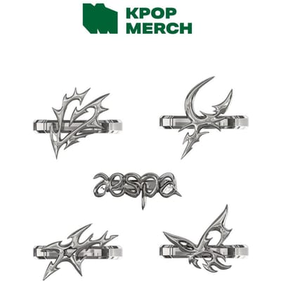 [Pre-order] aespa - Fanlight Embleem aespa (Emblem only) gray