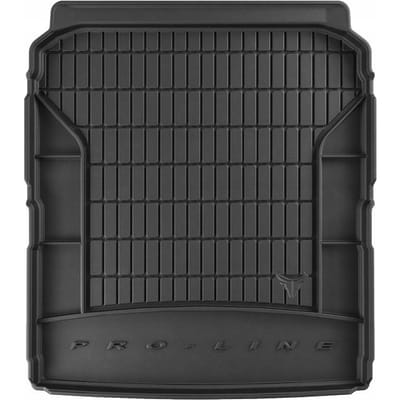 Premium Rubberen Kofferbakmat met Organizer Functie - Geschikt voor SKODA Superb III Combi (2015-2023) - Versie met standaard laadvloer - Hoogwaardig TPE - Geurloos - Zwart