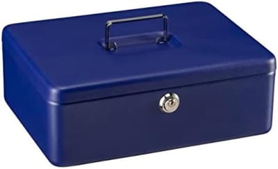 Geldkistje Met Cijferslot- Blauw