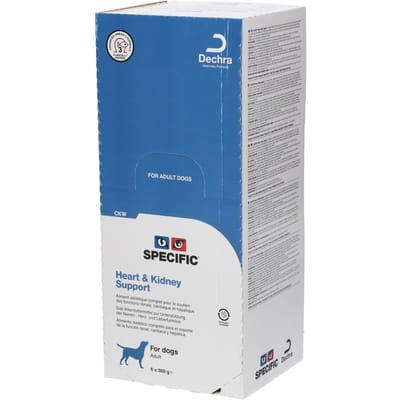 Specific Heart & Kidney Support CKW Hond 6x300 Zakje