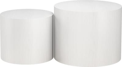 Vicco Giva Salontafel set – 48 x 48 cm Wit
