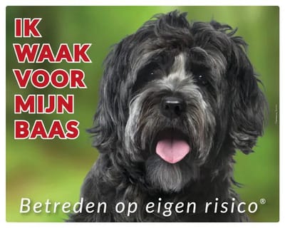 Tibetaanse Terrier Waakbord