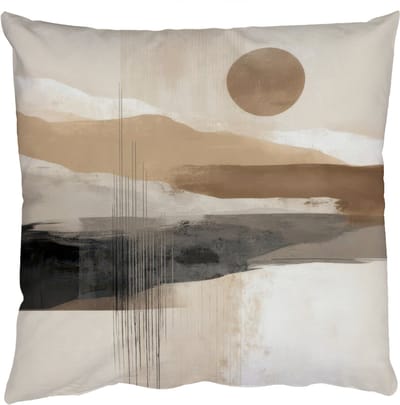 Sierkussens - Kussentjes Woonkamer - 50x50 cm - Minimalistisch - Landschap - Dimensie