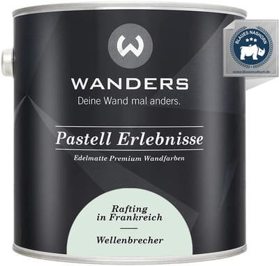 Wanders Muurverf - Edelmatte Krijtverf voor Hout en Meubels - Licht Grijsgroen - 2,5L