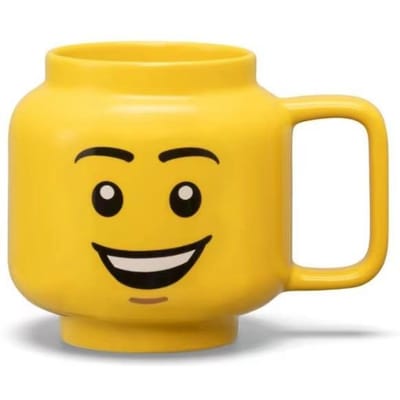 Cartoon Keramische Mok Beker 250ML met Schattige Ondeugende Uitdrukking Figuur Hoofd Patroon Koffie Melk Thee Drinkgerei voor Stel Vriend Familie 250ml yellow