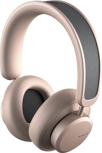 Urbanista Los Angeles op zonne-energie - Active Noise Cancelling - Solar - Draadloze On-Ear Koptelefoon -non-stop audio -  Goud