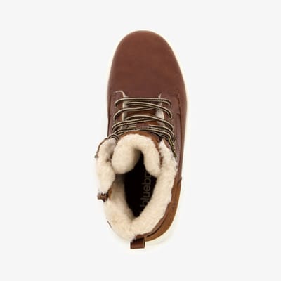 Blue Box gevoerde jongens veterboots bruin - Maat 31
