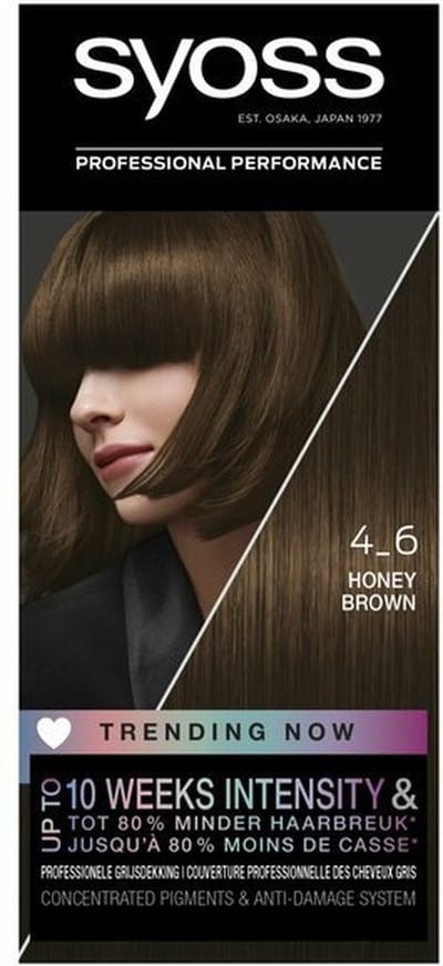 Syoss - Haarverf - 4-6 Honey Brown - 1 Haarkleuring