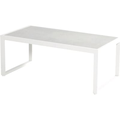 Hartman Tuintafel Notre Dame - Keramische Plaat - 65 x 50 x 125 cm - Wit
