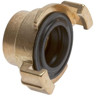 1/4'' Binnendraad Messing GEKA Tuinslangkoppeling [2 Stuks]