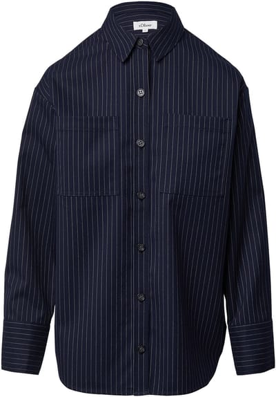 s.Oliver  Jackets Indoor Marine Maat: 36 | Longsleeves Outlet | Dames | Blauw