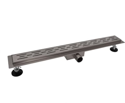 LINEA UNO - Alfa 80x7cm - Gun metal - Douchegoot - - 991250