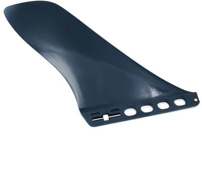 Allecto - Surf Fin - Vervangbare Softboard Fin - Zwart - Lichtgewicht - Geschikt voor SUP's en Long Boards - 9 Inch