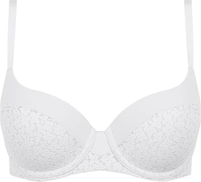 Chantelle - Norah - T-Shirt BH - Bedekkend - Soft Feel - WIT