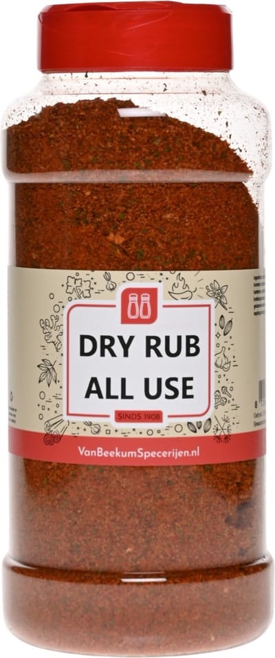Van Beekum Specerijen - Dry Rub All Use - Strooibus 750 Gram