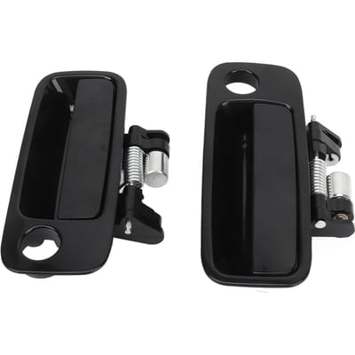 2 STUKS Auto Buitendeurklink 69210AA010 Comfortabele Grip Zwart Vervanging voor Camry 1997?2001 black