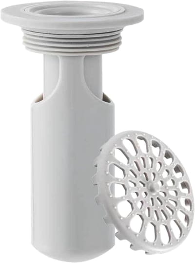 Vloerafvoer Geuronderbreker - Afvoerstop Anti-geur - Hygiënisch Werken - Innovatief Flessifon - 5.8 x 5.8 x 10.5 cm - Lange stijl