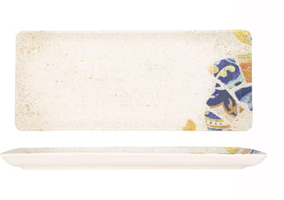 Kütahya Porselen Serveerschaal - Serenita - Porselein - 35x15 cm - set van 2