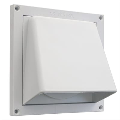 AIR CONTROL kaprooster kunststof 165x165mm Ø100mm - grijs (20201098)