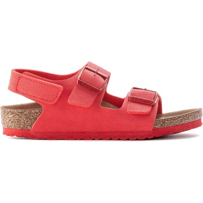 Nubuckleren sandalen voor jongens Birkenstock Milano Birko-Flor