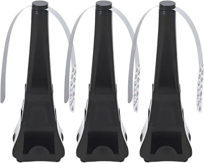 QORA® Vliegenverjager voor op Tafel - Vliegenverjager - Vliegenmeppers - Zwart - 25cm x 25cm x 9cm