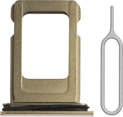 SIM-kaarthouder Geschikt voor iPhone 11 Pro/Pro Max – Premium – Goud