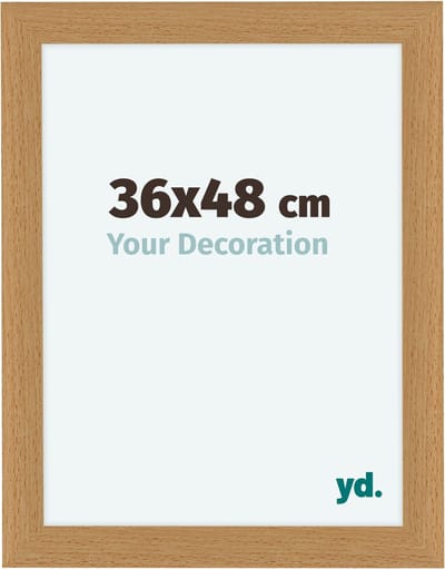 Your Decoration - Fotolijst 36x48 cm - MDF - Beuken - Como
